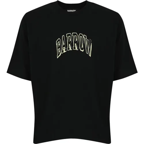 Barrow - Tops > T-Shirts - Black - Barrow - Modalova