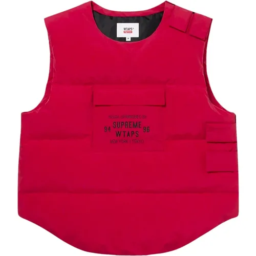 Supreme - Jackets > Vests - Red - Supreme - Modalova