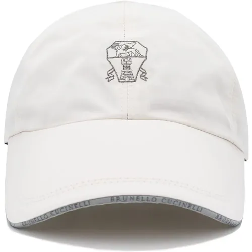 Accessories > Hats > Caps - - BRUNELLO CUCINELLI - Modalova