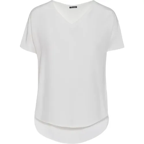 Kiton - Tops > T-Shirts - White - Kiton - Modalova