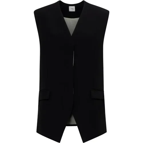 Alysi - Jackets > Vests - Black - Alysi - Modalova