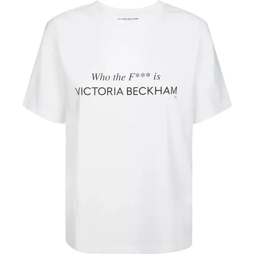 Tops > T-Shirts - - Victoria Beckham - Modalova