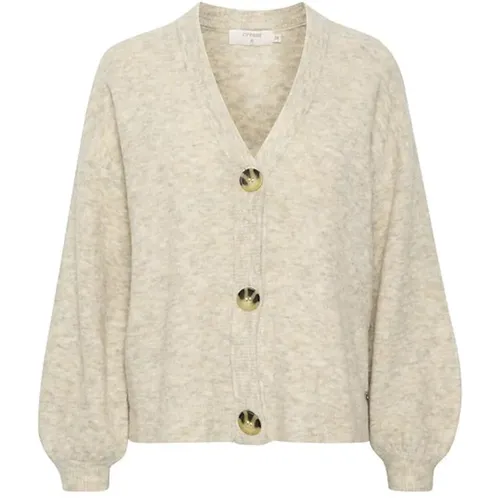 Knitwear > Cardigans - - Cream - Modalova