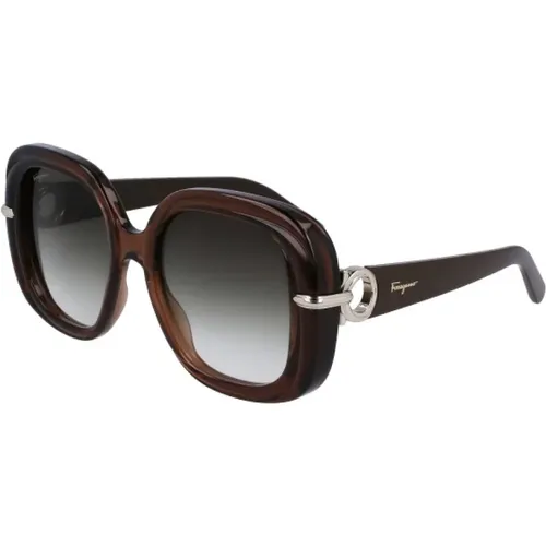 Accessories > Sunglasses - - Salvatore Ferragamo - Modalova