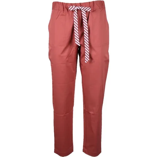 Trousers > Slim-fit Trousers - - Semicouture - Modalova