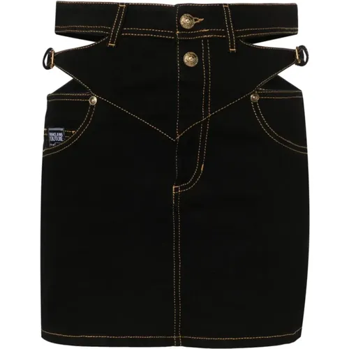 Skirts > Denim Skirts - - Versace Jeans Couture - Modalova