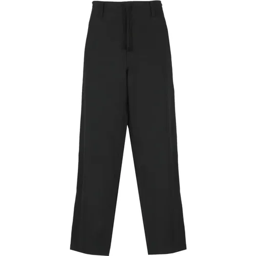 Trousers > Straight Trousers - - Yohji Yamamoto - Modalova