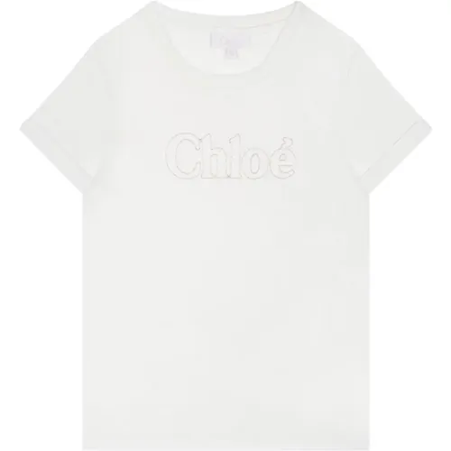 Kids > Tops > T-Shirts - - Chloé - Modalova
