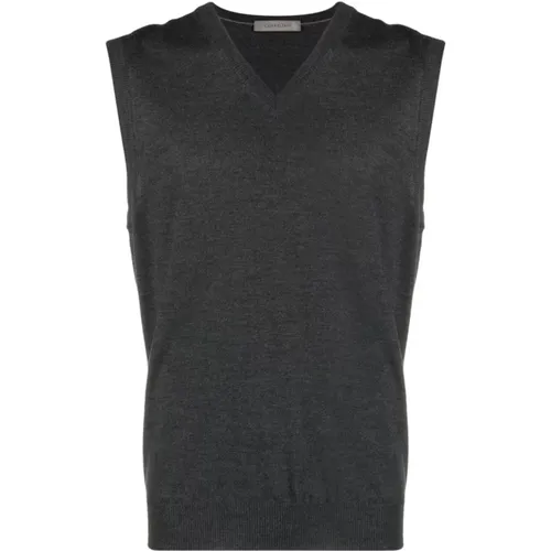 Knitwear > Sleeveless Knitwear - - Corneliani - Modalova