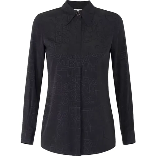 Blouses & Shirts > Shirts - - Elisabetta Franchi - Modalova