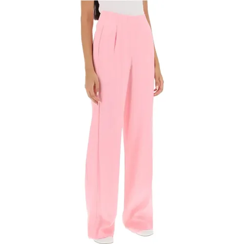 Trousers > Wide Trousers - - Msgm - Modalova