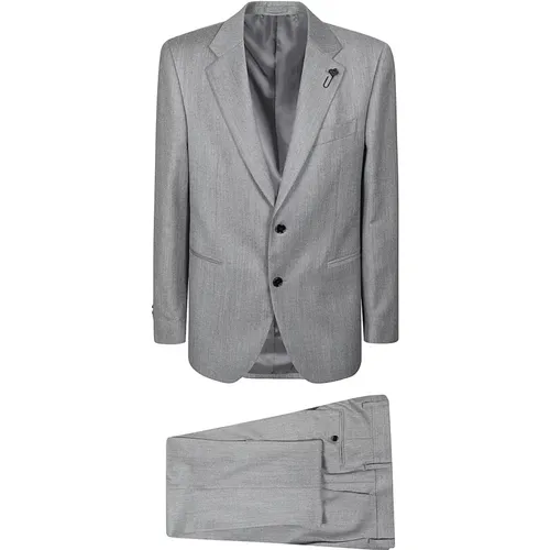 Suits > Suit Sets > Single Breasted Suits - - Lardini - Modalova