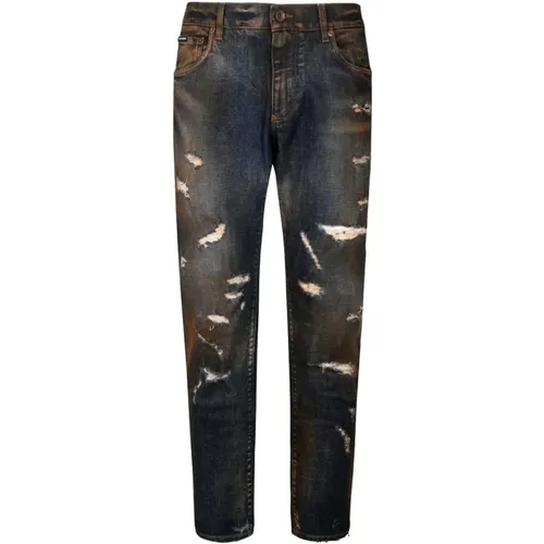 Jeans > Slim-fit Jeans - - Dolce & Gabbana - Modalova