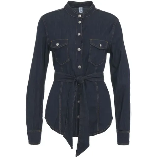 Blouses & Shirts > Denim Shirts - - Liu Jo - Modalova