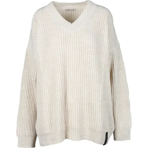 Knitwear > V-neck Knitwear - - Hinnominate - Modalova