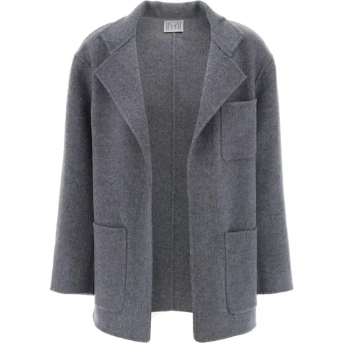 Coats > Single-Breasted Coats - - TotêMe - Modalova