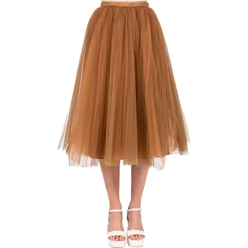 Skirts > Midi Skirts - - Elisabetta Franchi - Modalova
