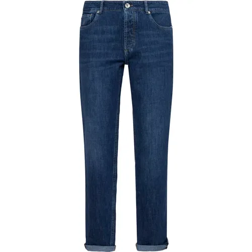 Jeans > Slim-fit Jeans - - BRUNELLO CUCINELLI - Modalova