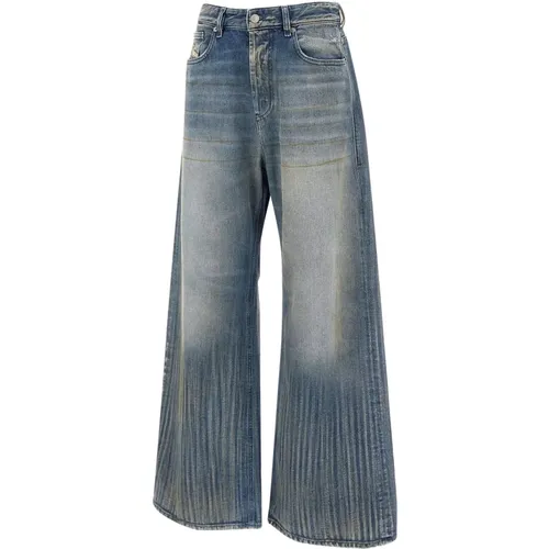 Jeans > Wide Jeans - - Diesel - Modalova