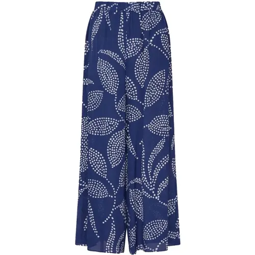 Trousers > Wide Trousers - - Marella - Modalova