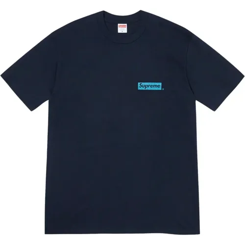 Supreme - Tops > T-Shirts - Blue - Supreme - Modalova