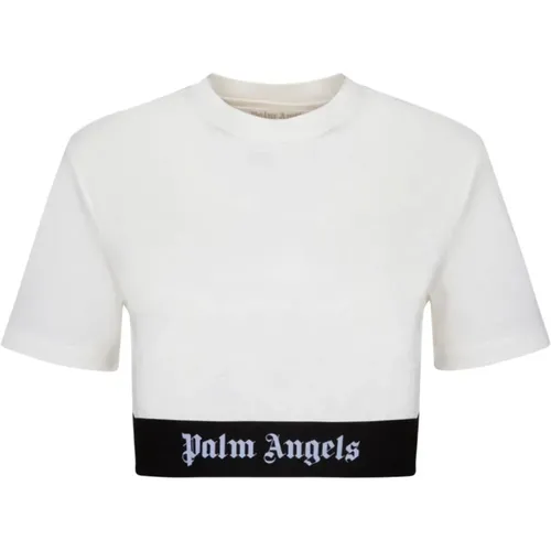 Tops > T-Shirts - - Palm Angels - Modalova