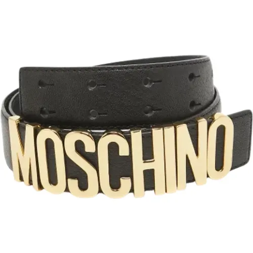 Pre-owned > Pre-owned Accessories > Pre-owned Belts - - Moschino Pre-Owned - Modalova