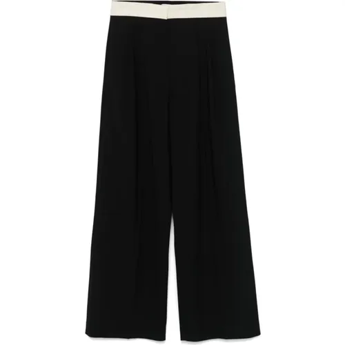 Trousers > Wide Trousers - - Alysi - Modalova