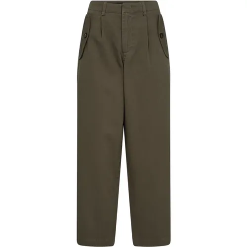 Trousers > Straight Trousers - - MOS MOSH - Modalova