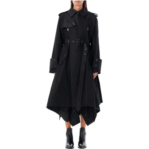 Coats > Belted Coats - - Sacai - Modalova