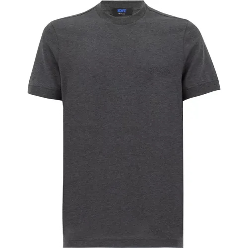 Kiton - Tops > T-Shirts - Gray - Kiton - Modalova