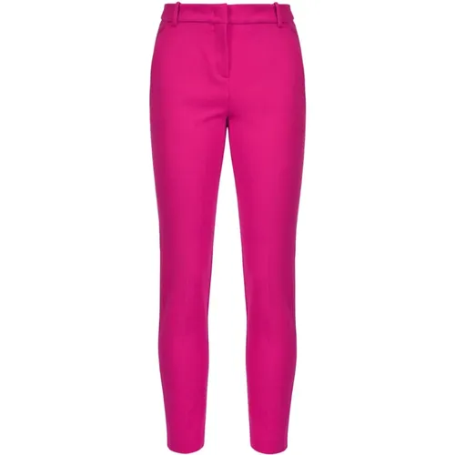 Pinko - Trousers > Chinos - Pink - pinko - Modalova