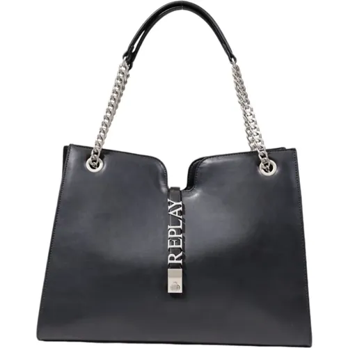 Replay - Bags > Handbags - Black - Replay - Modalova