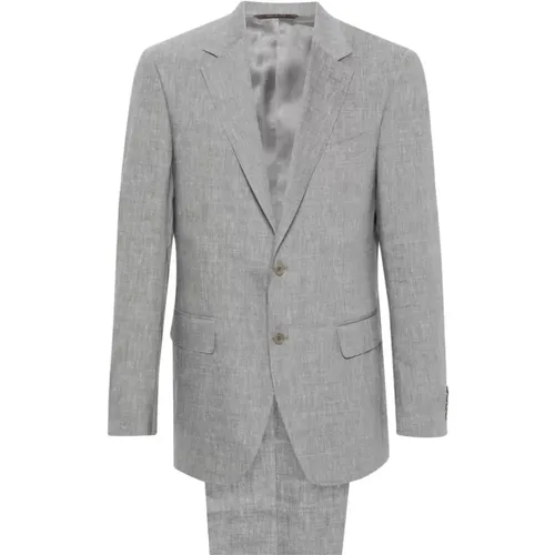 Suits > Suit Sets > Single Breasted Suits - - Canali - Modalova