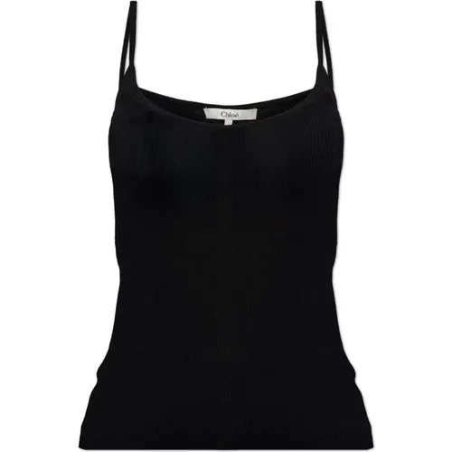 Tops > Sleeveless Tops - - Chloé - Modalova