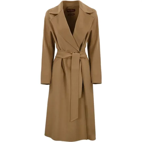 Coats > Belted Coats - - Max Mara Studio - Modalova