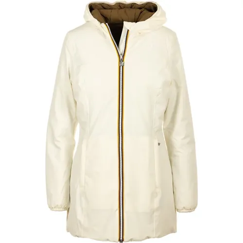 K-Way - Coats > Parkas - Beige - K-way - Modalova