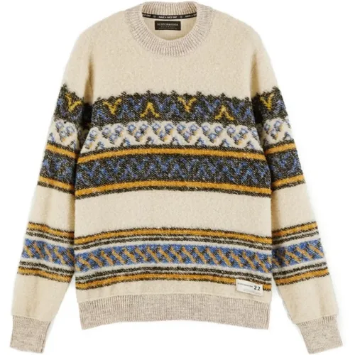 Knitwear > Round-neck Knitwear - - Scotch & Soda - Modalova