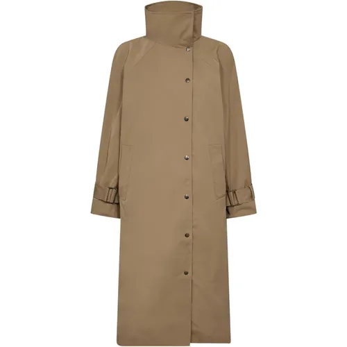 Coats > Single-Breasted Coats - - Co'Couture - Modalova