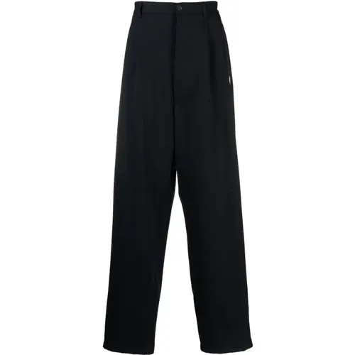 Trousers > Wide Trousers - - Marcelo Burlon - Modalova