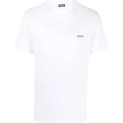 Tops > T-Shirts - - Ermenegildo Zegna - Modalova