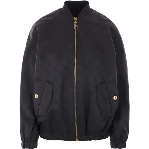 Jackets > Bomber Jackets - - Elisabetta Franchi - Modalova