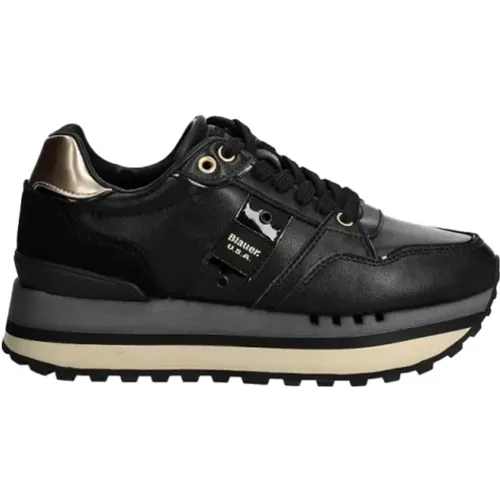 Blauer - Shoes > Sneakers - Black - Blauer - Modalova