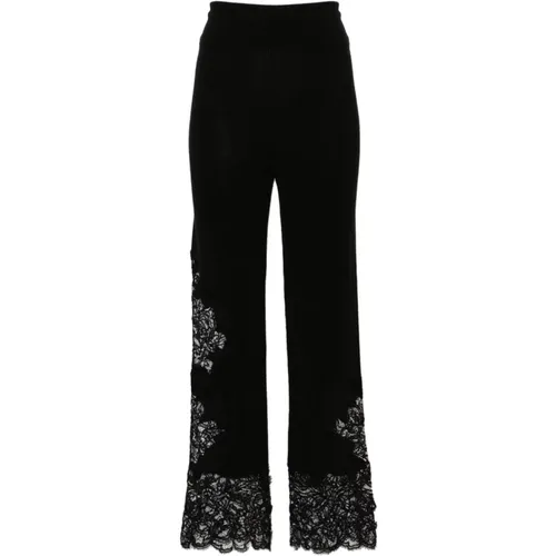 Trousers > Wide Trousers - - Ermanno Scervino - Modalova