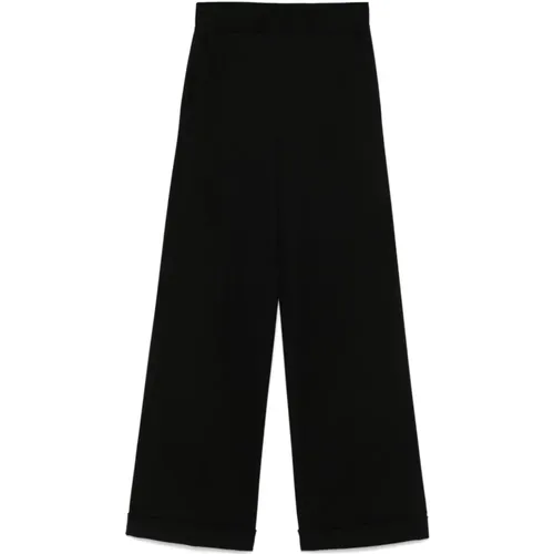 Trousers > Wide Trousers - - Semicouture - Modalova