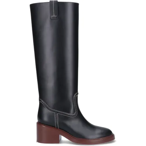 Shoes > Boots > High Boots - - Chloé - Modalova