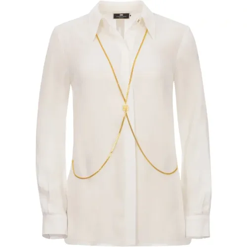 Blouses & Shirts > Shirts - - Elisabetta Franchi - Modalova