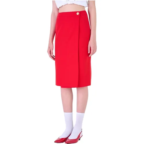 Skirts > Midi Skirts - - Silvian Heach - Modalova