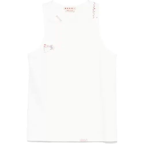 Tops > Sleeveless Tops - - Marni - Modalova