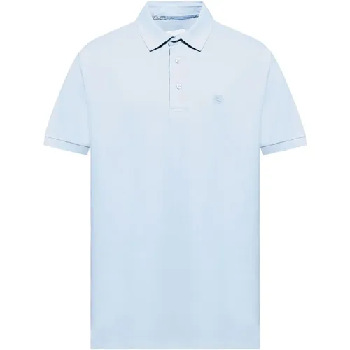 Etro - Tops > Polo Shirts - Blue - ETRO - Modalova